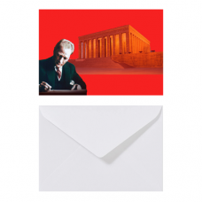 10 Kasım Atatürk'e Mektup Zarf ve Kart-10 Adet