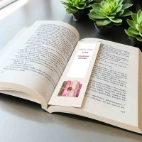Kişiye Özel Kitap Ayracı | Özel Tasarım Ahşap Ayraç
