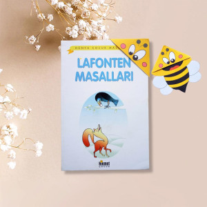 Artık Okuyorum Ayracı - Arı Desenli | Okuma Başarı Belgesi