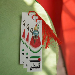 Filistin Karpuz, Kudüs ve Geri Dönüş Anahtarı Temalı Kitap Ayracı Filistin Karpuz, Kudüs ve Geri Dönüş Anahtarı Temalı Kitap Ayracı