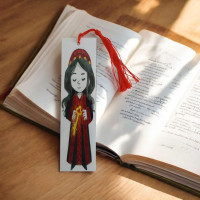 Filistin Temalı Kitap Ayracı | Özel Tasarım Dayanışma Ayracı