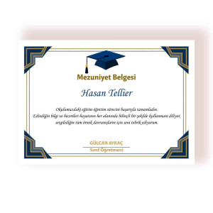 Mezuniyet Belgesi | Diploma ve Başarı Belge Mezuniyet Belgesi | Diploma ve Başarı Belge