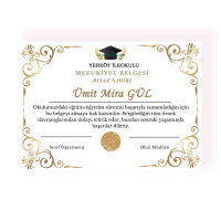 Mezuniyet Belgesi | Diploma ve Başarı Belge
