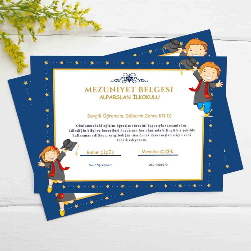 Mezuniyet Belgesi | Diploma Örneği mezuniyet-belgesi-diploma-ornek