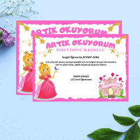 Okuma Becerisi Belgesi | Artık Okuyorum