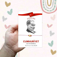 29 Ekim Cumhuriyet Bayramı Şans Bilekliği
