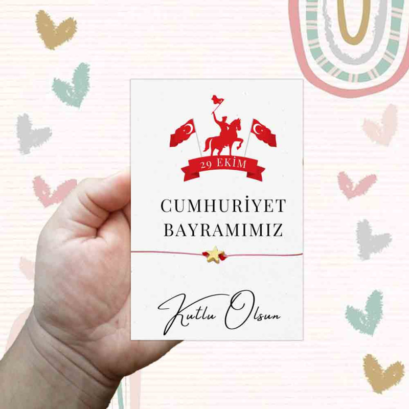 29 Ekim Cumhuriyet Bayramı Şans Bilekliği | Cumhuriyet Ruhuna Anlamlı Dokunuş 29-ekim-cumhuriyet-bayrami-sans-bilekligi-bayrak-temali-hediye