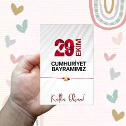 29 Ekim Cumhuriyet Bayramı Şans Bilekliği | Cumhuriyet Ruhuna Anlamlı Dokunuş