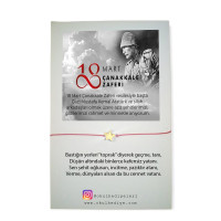 Çanakkale Zaferi Şans Bilekliği | Tarihi Ruhla Tasarlanmış Anlamlı Hediye