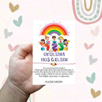 Şans Bilekliği Okuluna Hoş Geldin | Yeni Eğitim Yılına Renkli Başlangıç