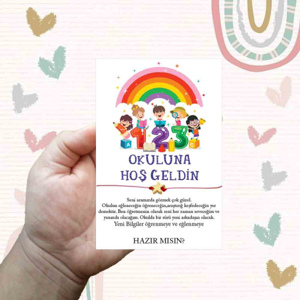 sans-bilekligi-okuluna-hos-geldin-karsilama-hediyesi