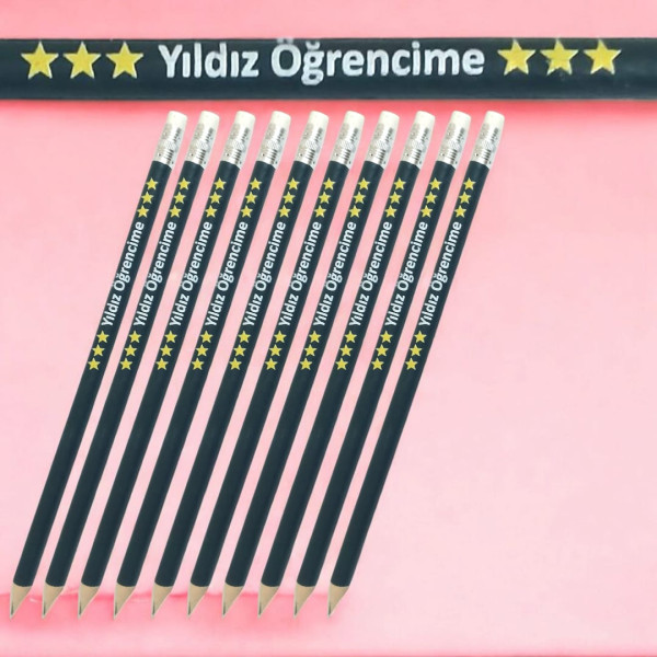 yıldız-öğrencime-yazılı-kurşun-kalemler-motivasyon-ürünü