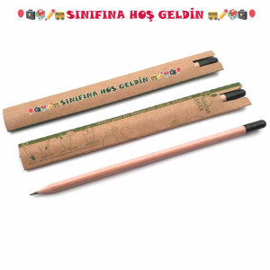 Sınıfına Hoş Geldin Kartlı Kalem | Eğlenceli Hediye