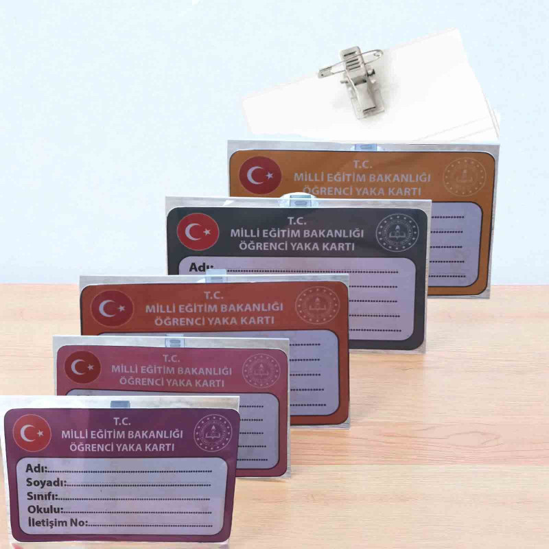 Kıstırgaç İğneli PVC Yaka Kartı - Dayanıklı ve Şık Tasarım kistirgac-igneli-pvc-yaka-karti