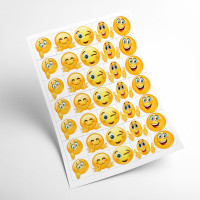 Pozitif Duygu Emoji Etiketleri | Öğrenci Motivasyon ve Ödül Çıkartmaları