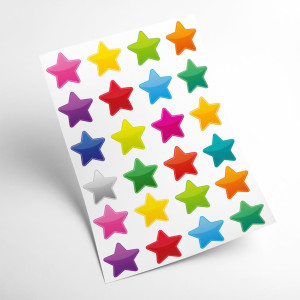 Renkli Parlak Yıldız Sticker Seti | Öğrenci Motivasyon ve Ödül Çıkartmaları Renkli Parlak Yıldız Sticker Seti | Öğrenci Motivasyon ve Ödül Çıkartmaları