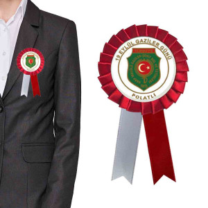 Polatlı Gaziler Günü Kokartı | 19 Eylül Tören ve Anma Yaka Rozeti Polatlı Gaziler Günü Kokartı | 19 Eylül Tören ve Anma Yaka Rozeti