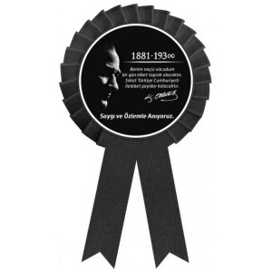 10 Kasım Atatürk Anma Kokartı | Özel 10 Kasım Atatürk Anma Kokartı | Özel