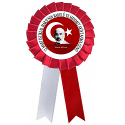 12 Mart İstiklal Marşı Kabulü ve Mehmet Akif Anma Günü Saten