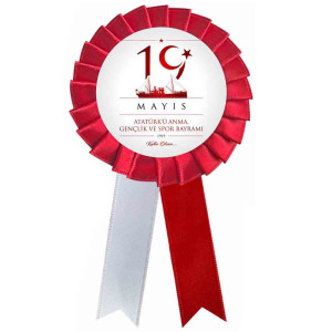 19 Mayıs Atatürk'ü Anma Kokartları - Gençlik ve Spor Bayramı Kokartı 19 Mayıs Atatürk'ü Anma Kokartları - Gençlik ve Spor Bayramı Kokartı