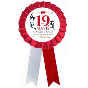 19 Mayıs Atatürk'ü Anma Kokartları - Gençlik ve Spor Bayramı Kokartı 19 Mayıs Atatürk'ü Anma Kokartları - Gençlik ve Spor Bayramı Kokartı
