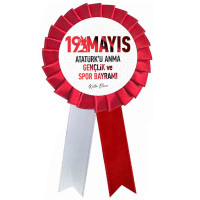19 Mayıs Atatürk'ü Anma Kokartları - Gençlik ve Spor Bayramı