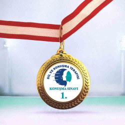 Dil ve Konuşma Terapisi Konuşma Sınavı Madalyası - 1.lik Başarı Ödülü