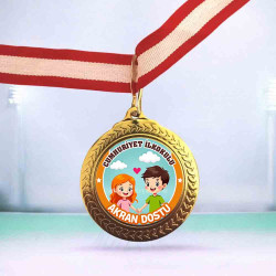 Okula Özel Akran Dostu Madalyası | Değerler Eğitimi Öğrenci Ödülü