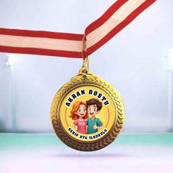 Okula Özel Akran Dostu Madalyası | Değerler Eğitimi ve Farkındalık Madalyası