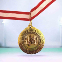 Kişiye Özel Satranç Turnuvası Madalyası - Atatürk Portreli Başarı Ödülü