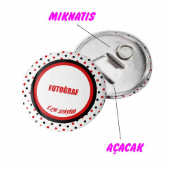 Bebek İlk Diş Magneti | Kişiye Özel Fotoğraflı Magnet