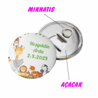 Bebek İçin Özel Magnet | Kişiye Özel Baskılı Tasarım