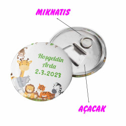Bebek İçin Özel Magnet | Kişiye Özel Baskılı Tasarım