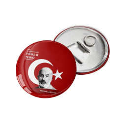 İstiklâl Marşı Magneti | 12 Mart Kabulu İçin Özel Magnet