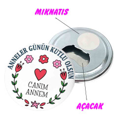 Kişiye Özel Anneler Günü Magneti