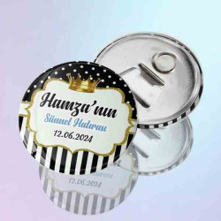 Yuvarlak Açacak Magnet Sünnet | Taçlı