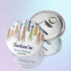 Yuvarlak Açacak Magnet Sünnet | Süslü