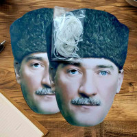Atatürk Maskesi | Özel Tasarım Kaliteli ve Anlamlı Ürün