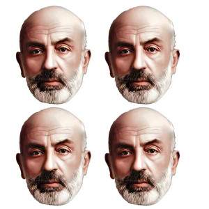Mehmet Akif Ersoy Maskesi | Anlamlı Dekoratif Duvar Aksesuarı Mehmet Akif Ersoy Maskesi | Anlamlı Dekoratif Duvar Aksesuarı