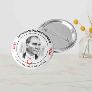 10 Kasım Atatürk Rozeti | Özel Gün Rozetim 10 Kasım Atatürk Rozeti | Özel Gün Rozetim