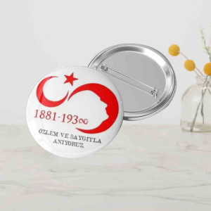 10 Kasım Atatürk Rozeti | Özel Gün Rozetim 10 Kasım Atatürk Rozeti | Özel Gün Rozetim