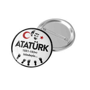10 Kasım Atatürk'ü Anma Rozeti | Atatürk Sevgisi Rozeti 10 Kasım Atatürk'ü Anma Rozeti | Atatürk Sevgisi Rozeti