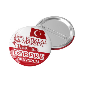 12 Mart İstiklal Marşının Kabulü Rozeti | Özel Tasarım Milli Bayram Rozeti 12 Mart İstiklal Marşının Kabulü Rozeti | Özel Tasarım Milli Bayram Rozeti