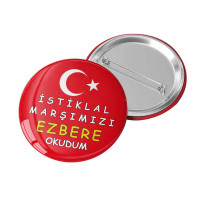 İstiklâl Marşı Rozeti | 12 Mart’a Özel Etkinlik Rozet