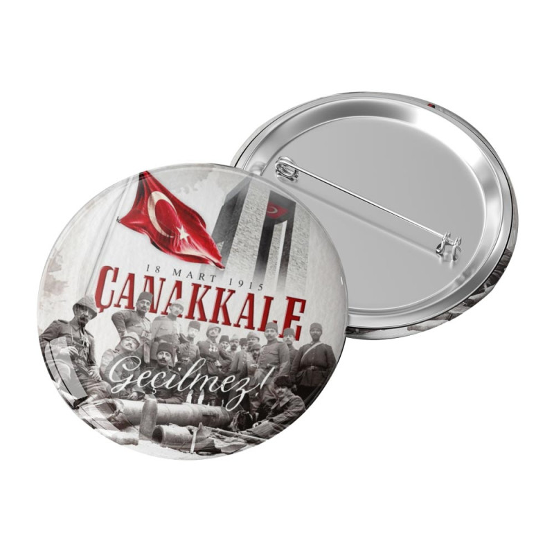 18 mart çanakkale zaferi rozeti öğrenci anma
