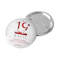 19 Mayıs Gençlik ve Spor Bayramı Rozeti