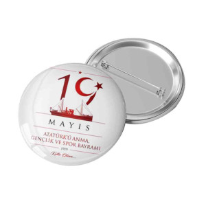 19 Mayıs Gençlik ve Spor Bayramı Rozeti