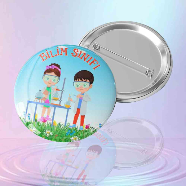 laboratuvar-ortaminda-deney-yapan-cocuk-figurli-bilim-sinifi-yazili-renkli-rozet