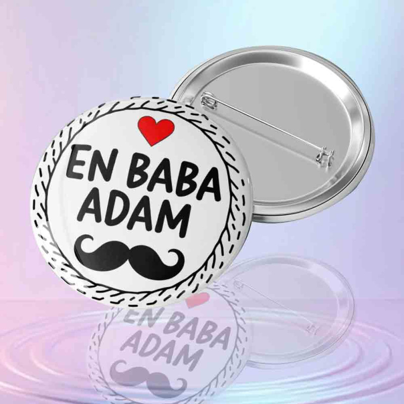 En Baba Adam Rozeti - Komik Hediye ve Aksesuar en-baba-adam-rozeti-komik-odul-aksesuar