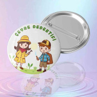 Çevre Dedektifi Rozeti - Eko Okul Projesi ve Doğa Bilinci Motivasyon Ödülü